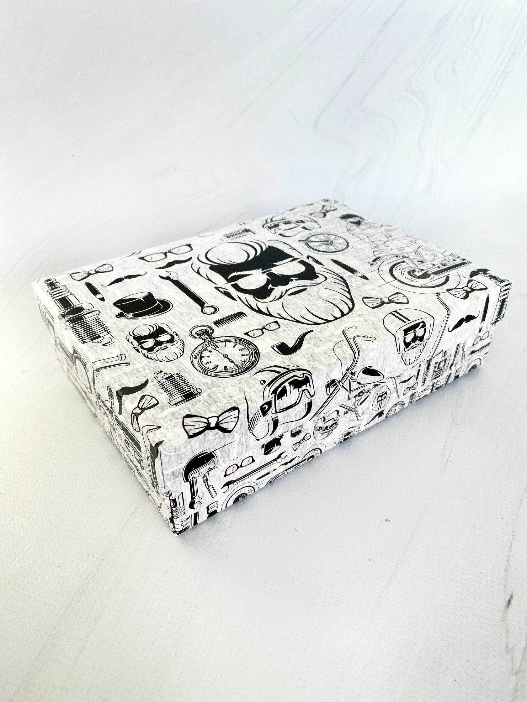 Коробка для подарка "Для крутого мужика" — изображение 3